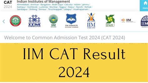CAT 2024 Result, Download IIM CAT Scorecard & Percentile, Official W.